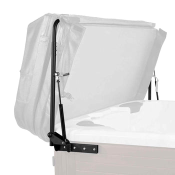 Hydraulic Hot Tub Cover Lift, Spa Cover Lift, Adjustable Width from 69 in to 96.5 in, Mounts on Both Top Sides, Compatible with Various Sizes of Rectangular Bathtubs, Hot Tubs and Spas
