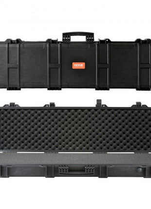 Rifle Case, Rifle Hard Case with 3 Layers Fully-protective Foams, 50 inch lockable Hard Gun Case with Wheels, IP67 Waterproof & Crushproof, for Two Rifles or Shotguns, Airsoft Gun