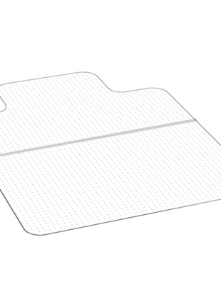 Chair Mat with Lip, 36 x 48-inch Office Chair Mat for Low Pile Carpeted Floors, Plastic Floor Protector Rug with Studded, Non-Slip & Easy to Clean, Smooth Glide Under Desk Rug for Home Office