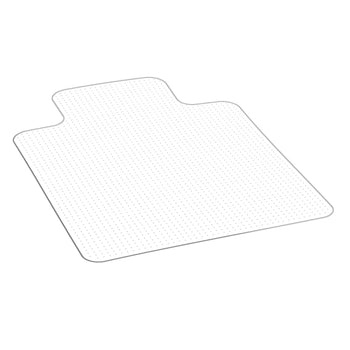 Chair Mat with Lip, 36 x 48-inch Office Chair Mat for Low Pile Carpeted Floors, Clear Floor Protector Rug with Studded, Non-Slip & Easy to Clean, Smooth Glide Under Desk Rug for Home Office