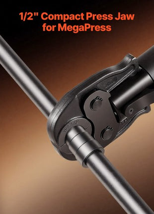 1/2" VMP Jaw for 24KN Compact Series Press Tools, 52 HRC Hardened Steel Pressing Jaw - Compatible with MegaPress Carbon Steel Pipes Connections