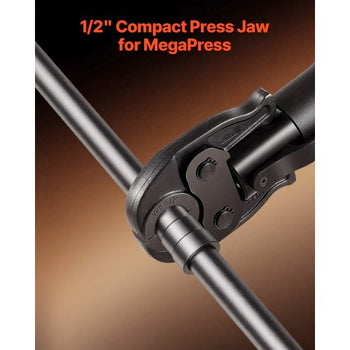 1/2" VMP Jaw for 24KN Compact Series Press Tools, 52 HRC Hardened Steel Pressing Jaw - Compatible with MegaPress Carbon Steel Pipes Connections