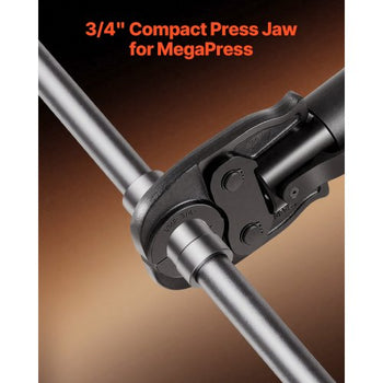 3/4" VMP Jaw for 24KN Compact Series Press Tools, 52 HRC Hardened Steel Pressing Jaw - Compatible with MegaPress Carbon Steel Pipes Connections