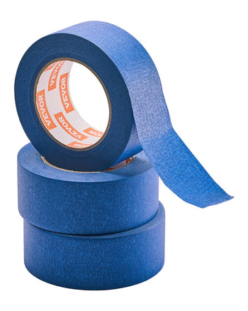 Painters Tape, 2 Inch Wide (1.88 In x 60 Yds), 3 Rolls, Blue Painter Tape for Painting, Edge, Trim, Ceiling, Masking Tape Protects Surfaces and Removes Easily, DIY Craft Art, Labeling Decoration