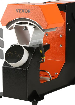 3-in-1 Auto Hat Heat Press with 3pcs Interchangeable Platens(6.6" x 2.7", 6.6" x 3.8", 6.1" x 3"), Automatic Release&Press Knob-Style Digital Control Panel Tested to UL Standards