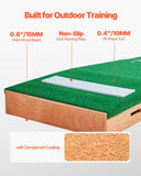 Pitching Mound, Portable Baseball Pitcher's Mound, 85 in Indoor Outdoor Pitching Practice and Training Equipment, Softball Pitching Aids with Antifade Turf, Pitching Rubber, Adjustable Base