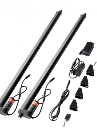 2PCS Linear Actuator Kit, 30 Inch High Speed 0.35"/s Linear Motion Actuator 12V, 220lbs/1000N Linear Actuator for TV/Table/Sofa Lifting, IP54 Protection - Wireless Remote Control Included