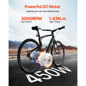 450W Electric Brushed DC Motor Kit - 36V 3000rpm Motor with Upgraded Speed Controller and Thumb Throttle Kit for Go Karts E-Bike Motorcycle Scooter