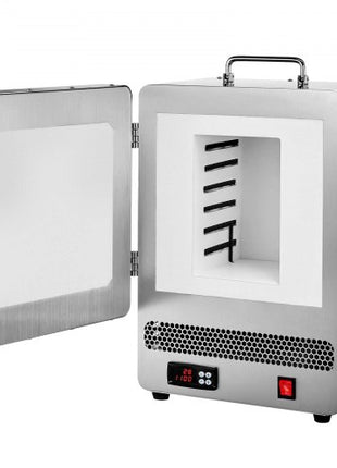 Electric Melting Furnace, 1650W Electric Kiln, Digital Melting Furnace with Max Temperature 2192?/1200? for Lost-Wax Casting, Clay DIY, Metal Annealing, Ceramic Firing, PID Temp Control