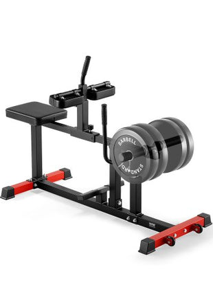 Seated Calf Machine, 440 LBS Capacity Calf Raise Machine, Seated Calf Raise Leg Exercise Home Gym, Calf Workout Training Equipment, Lower Body Specialty Machine, Fit 1/2 inch Weight Plates