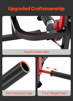 Leg Extension and Curl Machine, Seated Leg Rotary Extension for Thigh, Adjustable Lower Body Specialty Exercises Equipment, Heavy Duty Workout Bench for Home Gym, 700 LBS Capacity