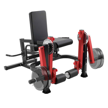 Leg Extension and Curl Machine, Seated Leg Rotary Extension for Thigh, Adjustable Lower Body Specialty Exercises Equipment, Heavy Duty Workout Bench for Home Gym, 700 LBS Capacity
