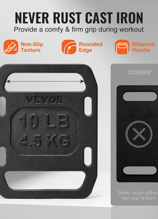 Cast Iron Ruck Weights,  10LB Pair Ruck Plate, Weighted Weights for Rucking, Adjustable Ruck Plate with Straps, for Rucking, Swings, Squat, Strength Training, Weightlifting, Fitness Workout