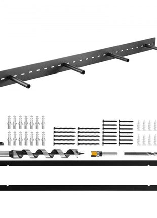 Floating Shelf Bracket 1 Pack, 230 lbs/104 kg Weight Capacity, 46x6.2x3 inch / 1168.4x157.4x76.2 mm, Heavy Duty Hidden Shelf Brackets Support, Wall Mounting Invisible Floating Shelves Bracket