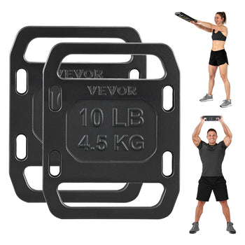 Cast Iron Ruck Weights for Backpack, 10LB Pair Ruck Plate, Weight Plate with Smooth Handle, Textured Finish for Rucking, Hiking, Swings, Strength Training, Weightlifting, Fitness Workout
