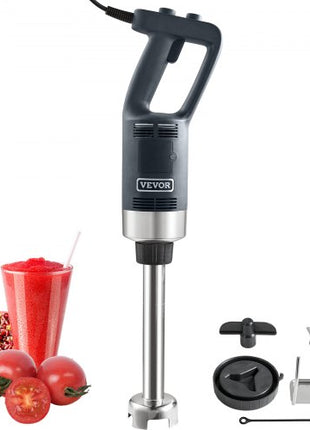 Commercial Immersion Blender, 750W 12" Heavy Duty Hand Mixer, Variable Speed Kitchen Stick Mixer with 304 Stainless Steel Blade, Multi-Purpose Portable Mixer for Soup, Smoothie, Puree, Baby Food