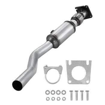 Catalytic Converter, Compatible with Chrysler 200 Sebring/Dodge Avenger Caliber Journey /Jeep Compass Patriot, 2.4L L4, Front, Replacement OE 54735, Stainless Steel, for Exhaust Gas Purification