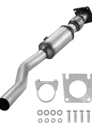 Catalytic Converter, Compatible with Chrysler 200 Sebring/Dodge Avenger Caliber Journey /Jeep Compass Patriot, 2.4L L4, Front, Replacement OE 54735, Stainless Steel, for Exhaust Gas Purification
