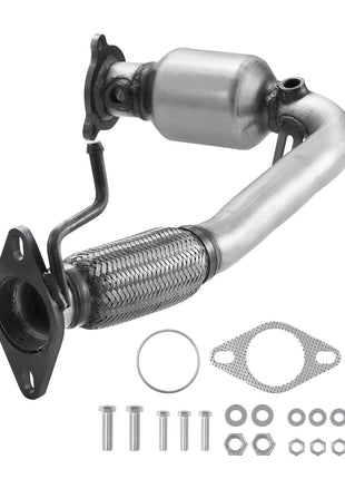 Catalytic Converter, Compatible with Chevrolet Equinox/GMC Terrain/Chevy Captiva Sport, 2.4L L4, Front, Replacement OE 16581 16796, Stainless Steel High Flow, for Exhaust Gas Purification