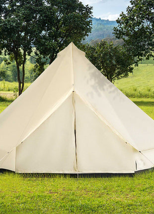 10-Person Large Waterproof Yurt Camping Tent, Perfect for Family Camping, Blue