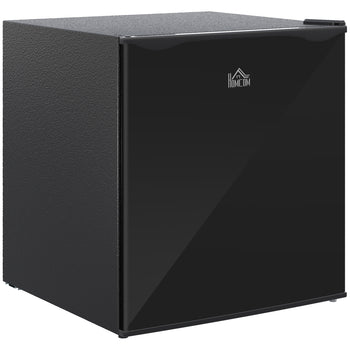 Mini Freezer Countertop, 1.1 Cu.Ft Compact Upright Freezer with Removable Shelves, Reversible Door for Home, Dorm, Apartment and Office, Black