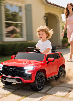 Electric Ride on Car 12V Kids Ride-on Toy, Red