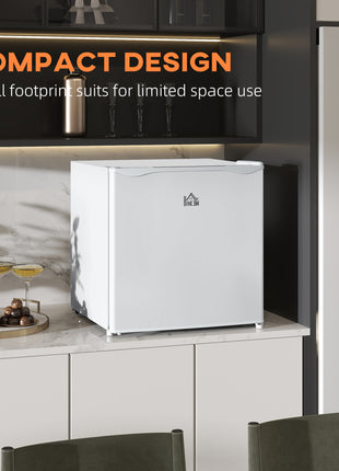 1.1 Cu.Ft Countertop Mini Freezer, Compact Upright Freezer with Removable Shelves, White
