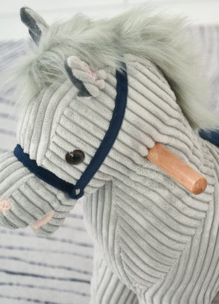 Kids Rocking Horse Plush Ride on Horse Toddle Rocker for 36-72 Months