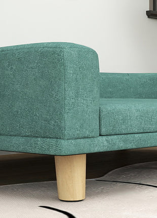 Dog Sofa Couch Bed with Washable Cushion for Large Dogs, Cats, Green