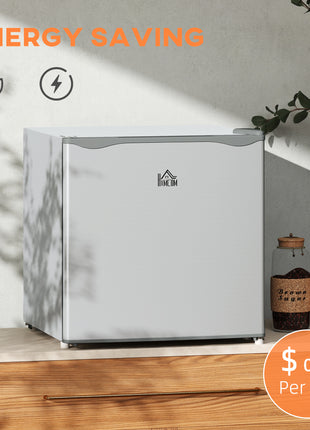 1.1 Cu.Ft Countertop Mini Freezer, Compact Upright Freezer with Removable Shelves, Gray