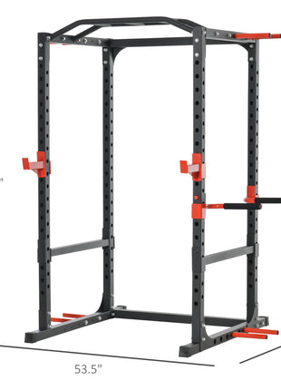 Power Tower Pull Up Bar Squat Rack Power Cage At Home Workout Equipment,Upper Body Strength Training Equipment