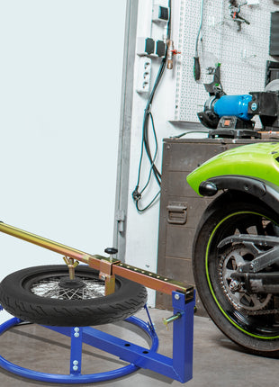 Motorcycle Tire Changer Stand with Adjustable Bead Breaker, Fit for 16-22in Tyres