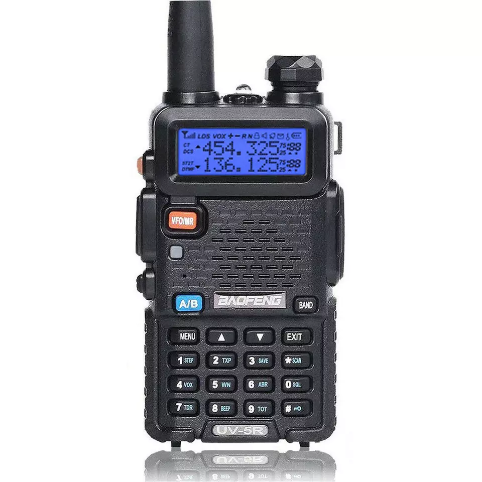 Baofeng UV-5R VHF UHF Dual-Band Ham 5W Portable Two-way Radio Walkie Talkie