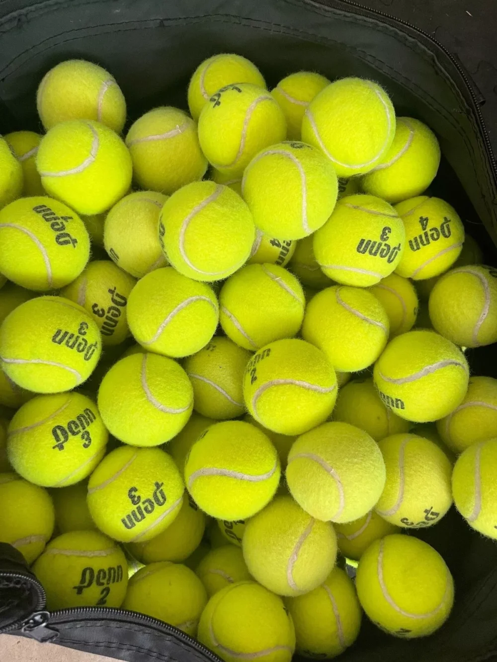 100 Used Tennis Balls - LOW COST DOG BALLS - Image 5