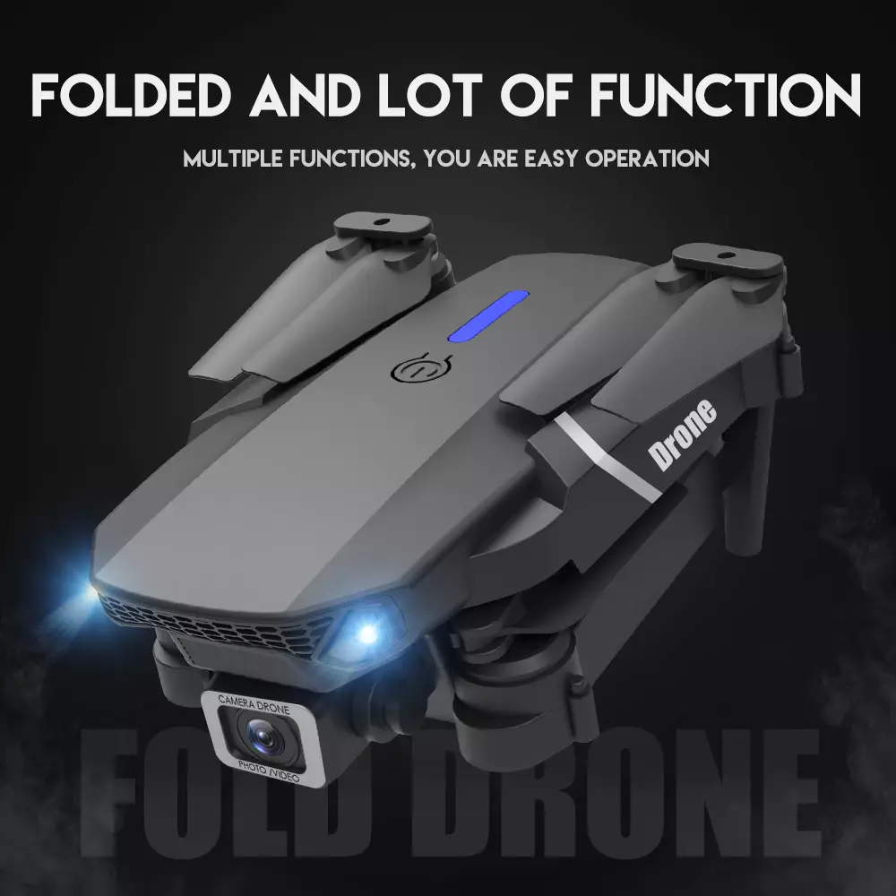 2024 New RC Drone With 4K HD Camera WiFi FPV Foldable Quadcopter - Image 7