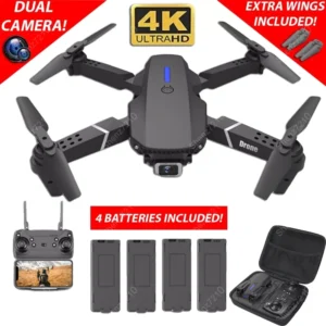 2024 New RC Drone With 4K HD Camera WiFi FPV Foldable Quadcopter