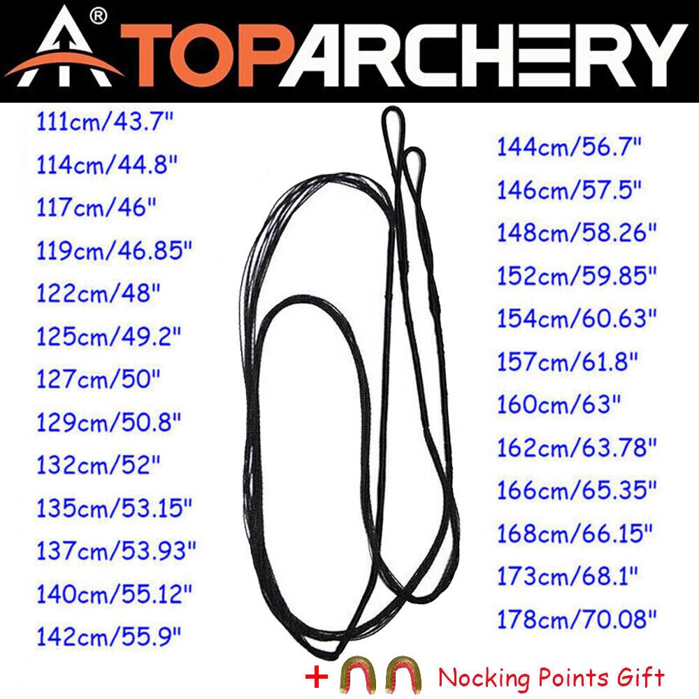 Replacement Archery Bow String for Recurve Bow/Traditional Bow/Longbow - Image 8